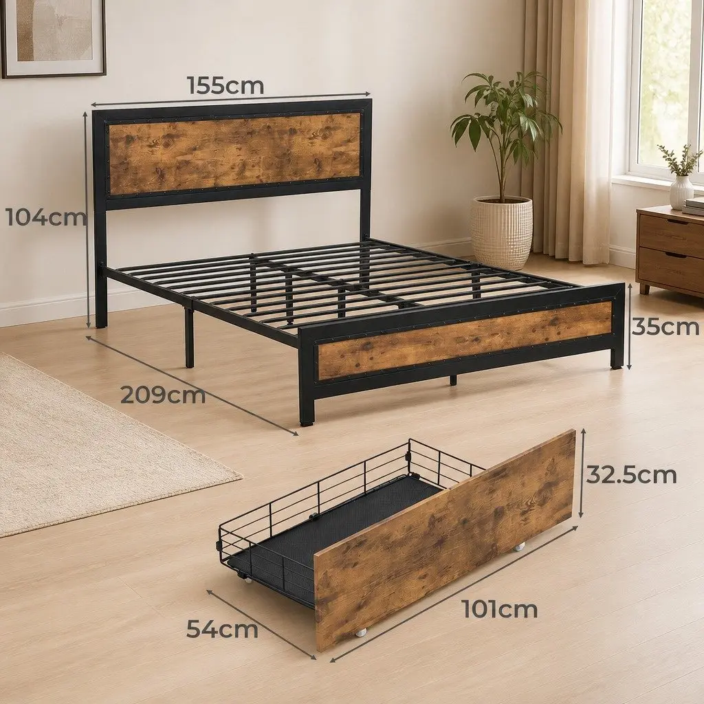 Queen Metal Bed Frame
