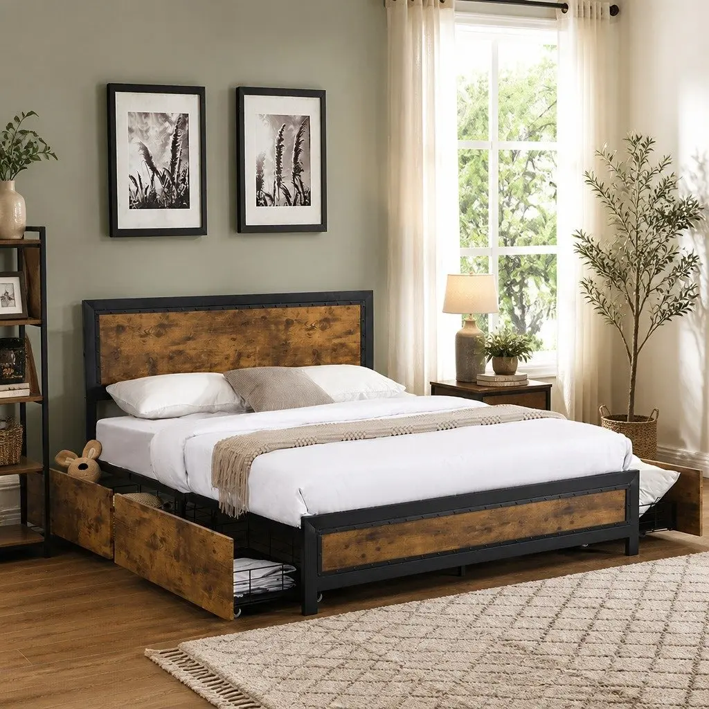 Queen Metal Bed Frame