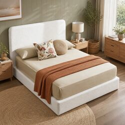 Reliable Double Bed Frame with Practical Design