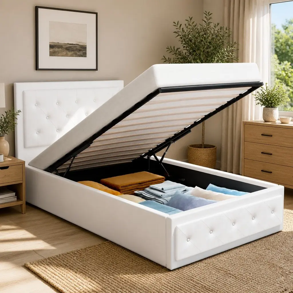 King Single Bed Frame with Storage Benefits