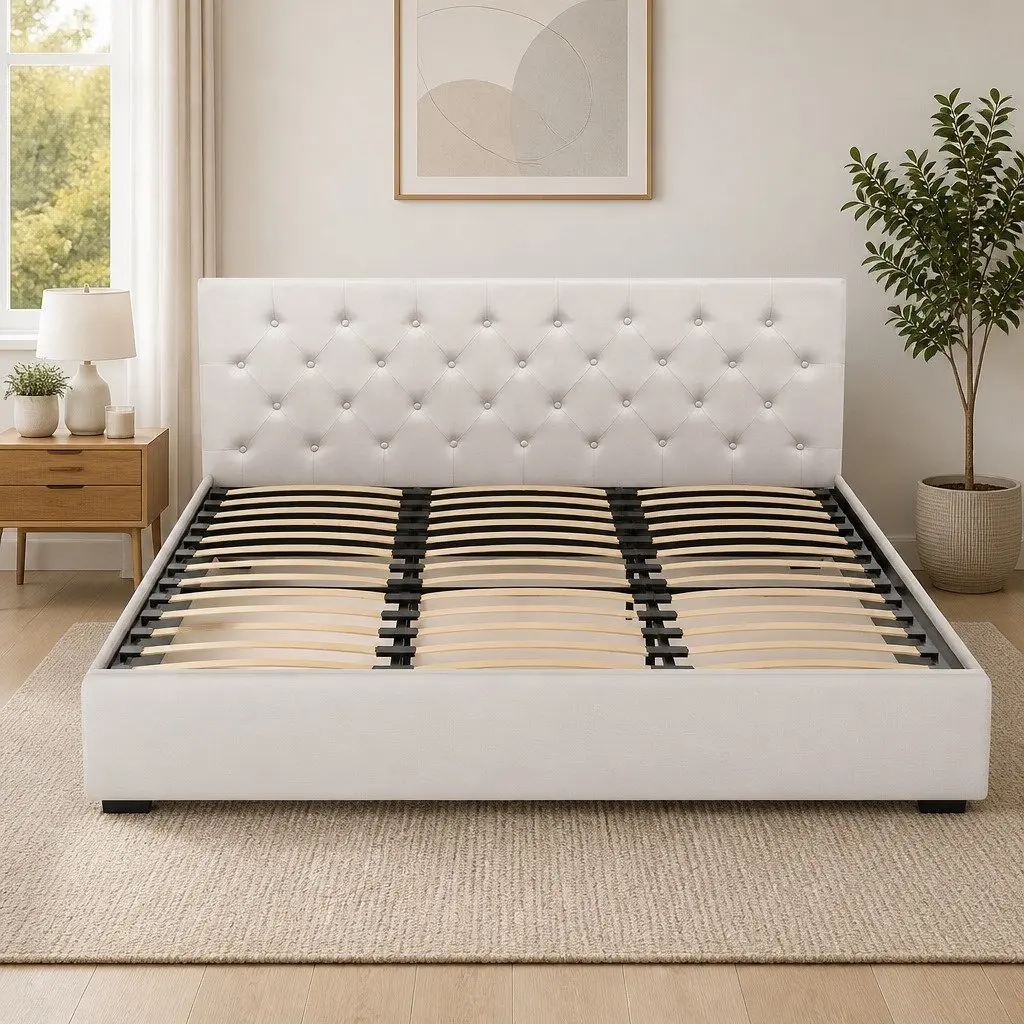 King Size Bed Frame with Storage Solutions