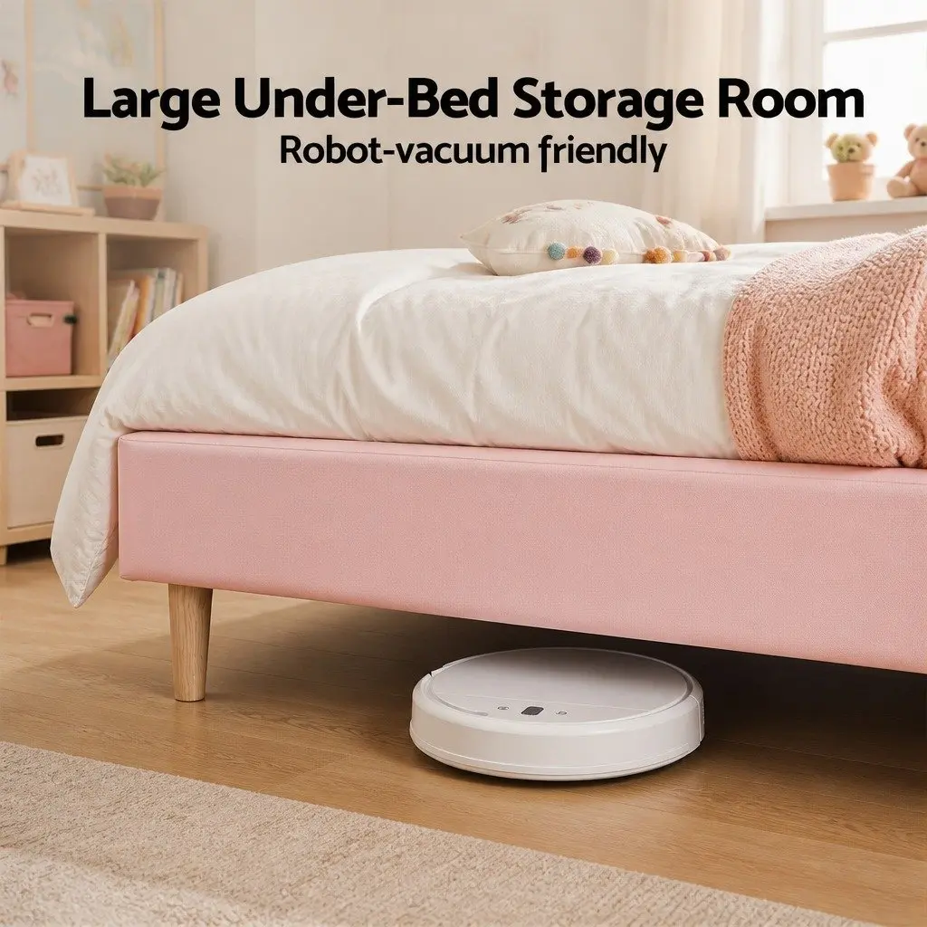 Cute Pink King Single Bed Frame