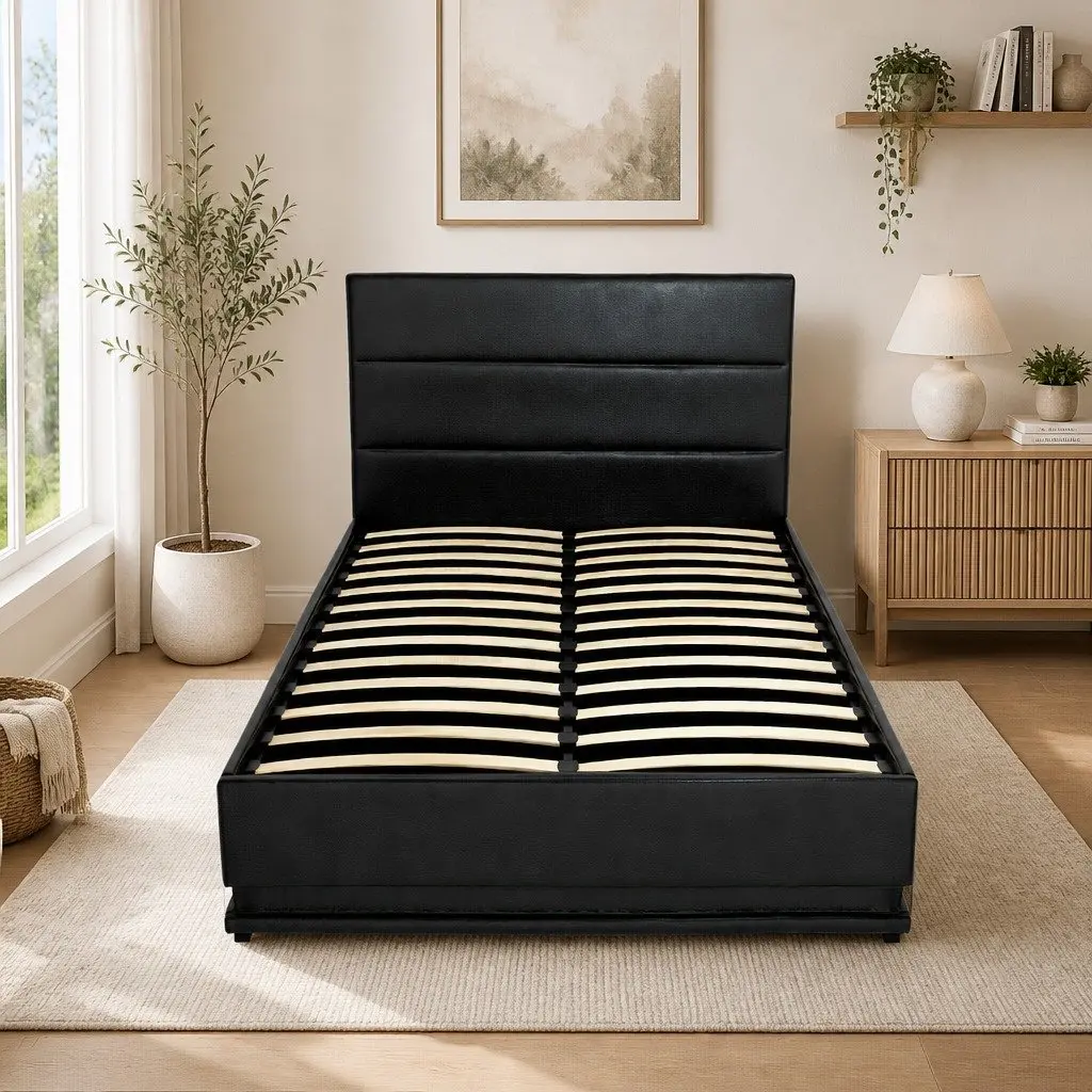 King Single Bed Frame with Comfort & Storage