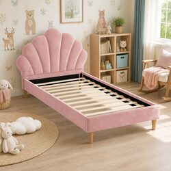 Pink Velvet King Single Bed Frame: Practical and Stylish