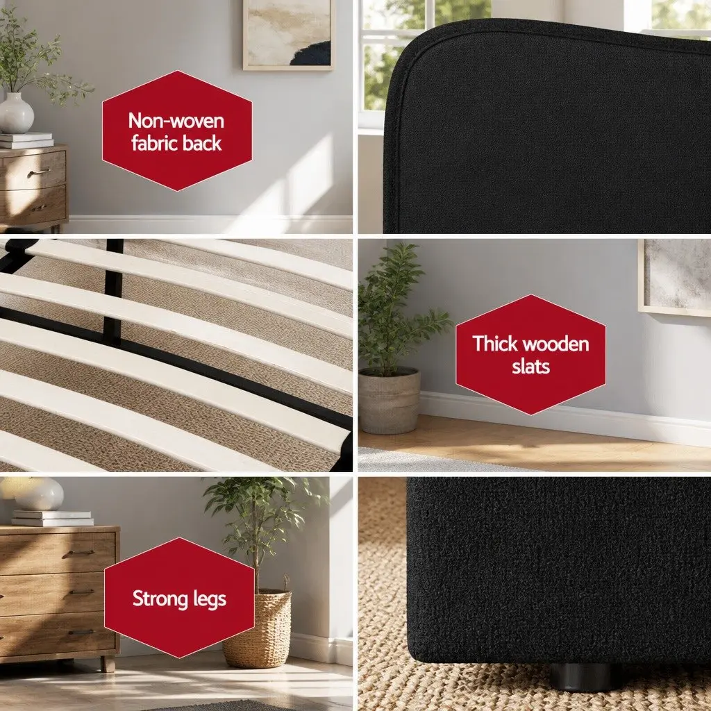 Queen Bed Frame in Black