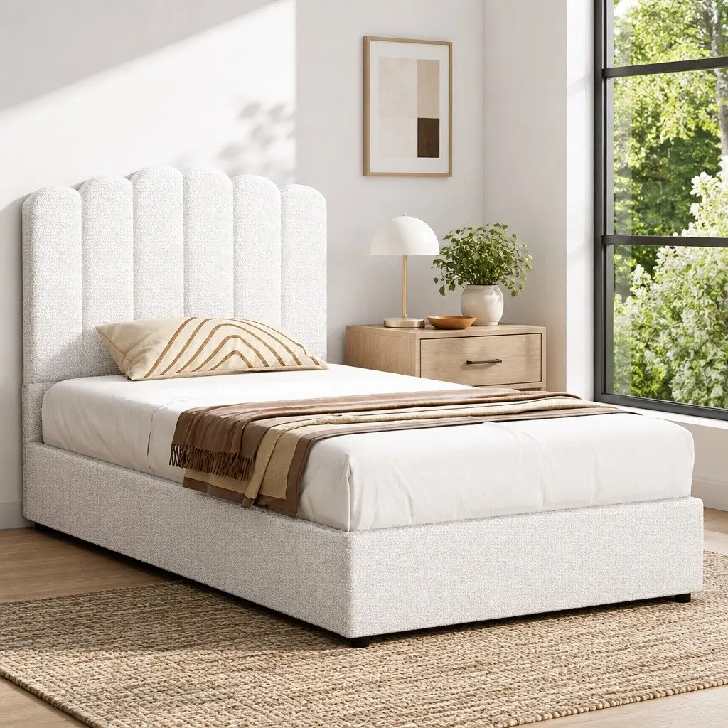 King Single Bed Frame with Storage Options