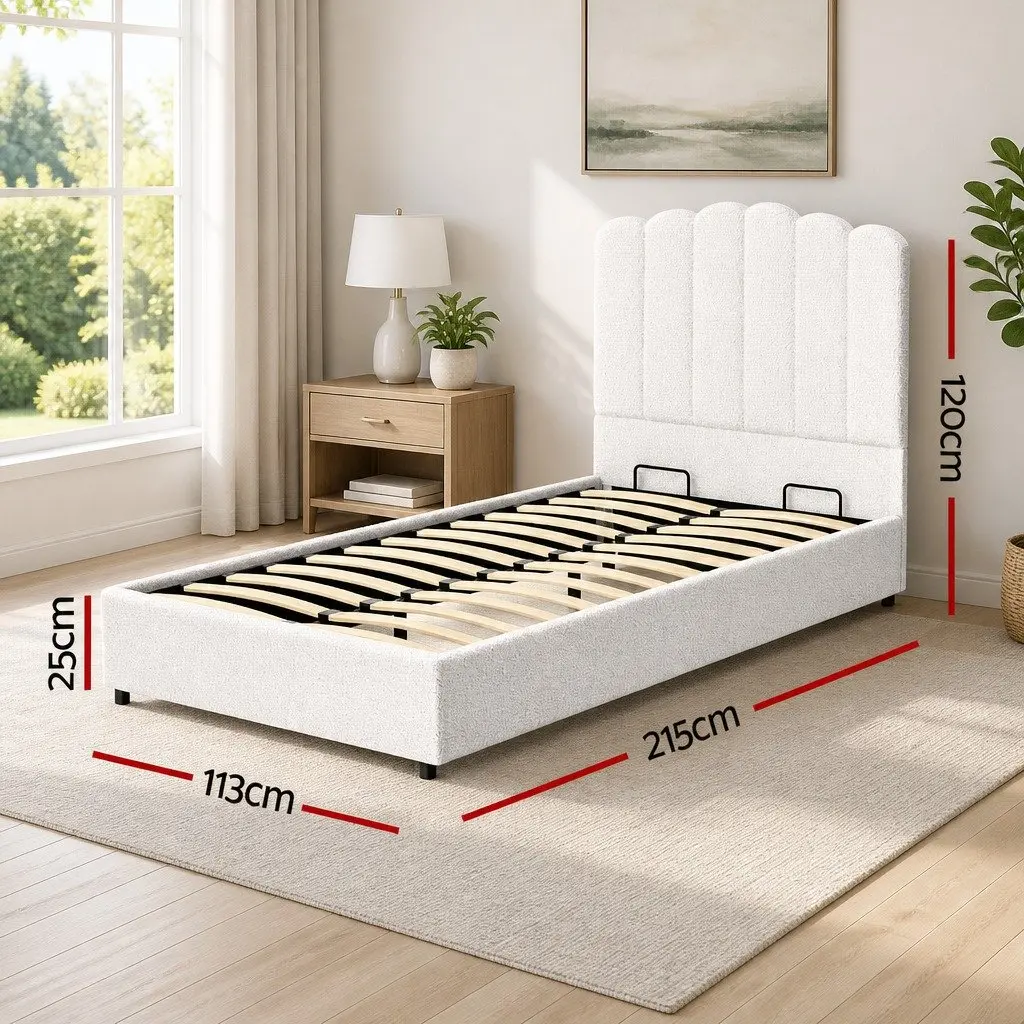 King Single Bed Frame with Storage Options