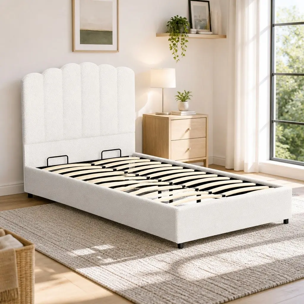 King Single Bed Frame with Storage Options