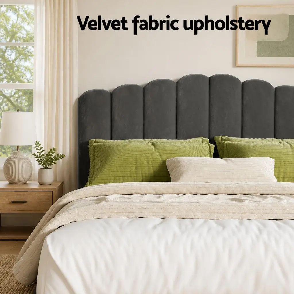 Queen Bed Frame with Padded Headboard and Storage