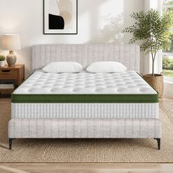 Comfortable Queen Bed Frame with Mattress Value Set