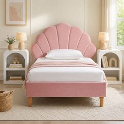 Affordable King Single Bed Frame & Bedside Tables Set