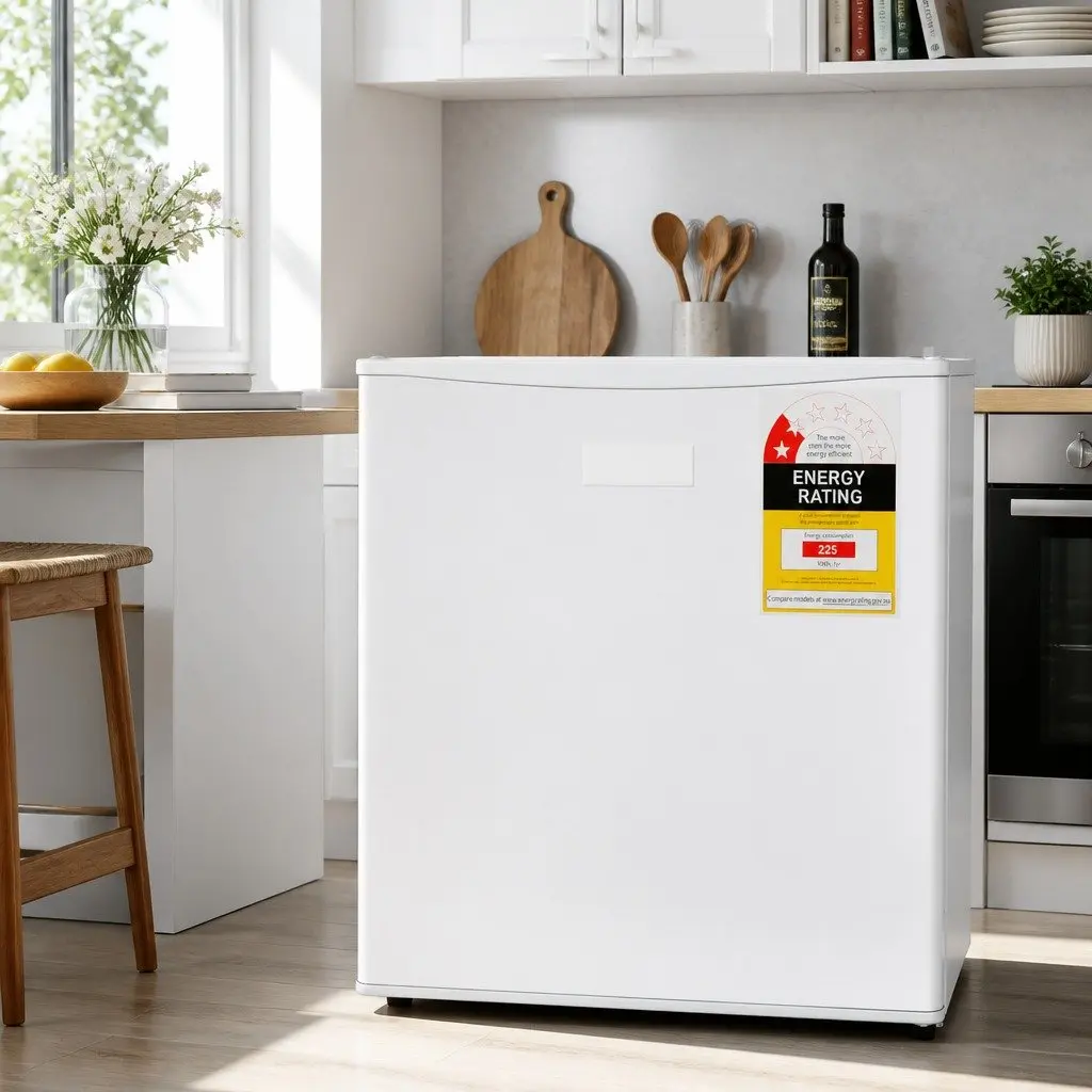 Portable Mini Bar Fridge 70L White for Caravan Apartment Office Hotel