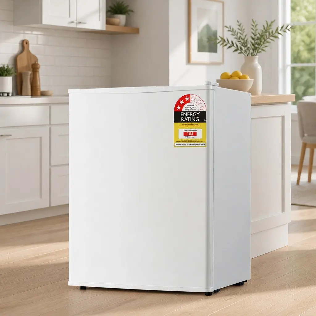 Portable Mini Bar Fridge 70L White for Caravan Apartment Office Hotel