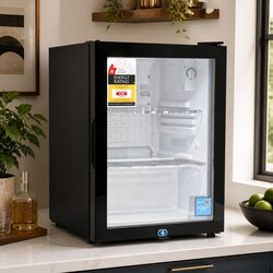 Reliable 56L Bar Fridge with Security and Efficiency