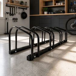 Versatile Bike Stand for 4 Bicycles - Solid Design