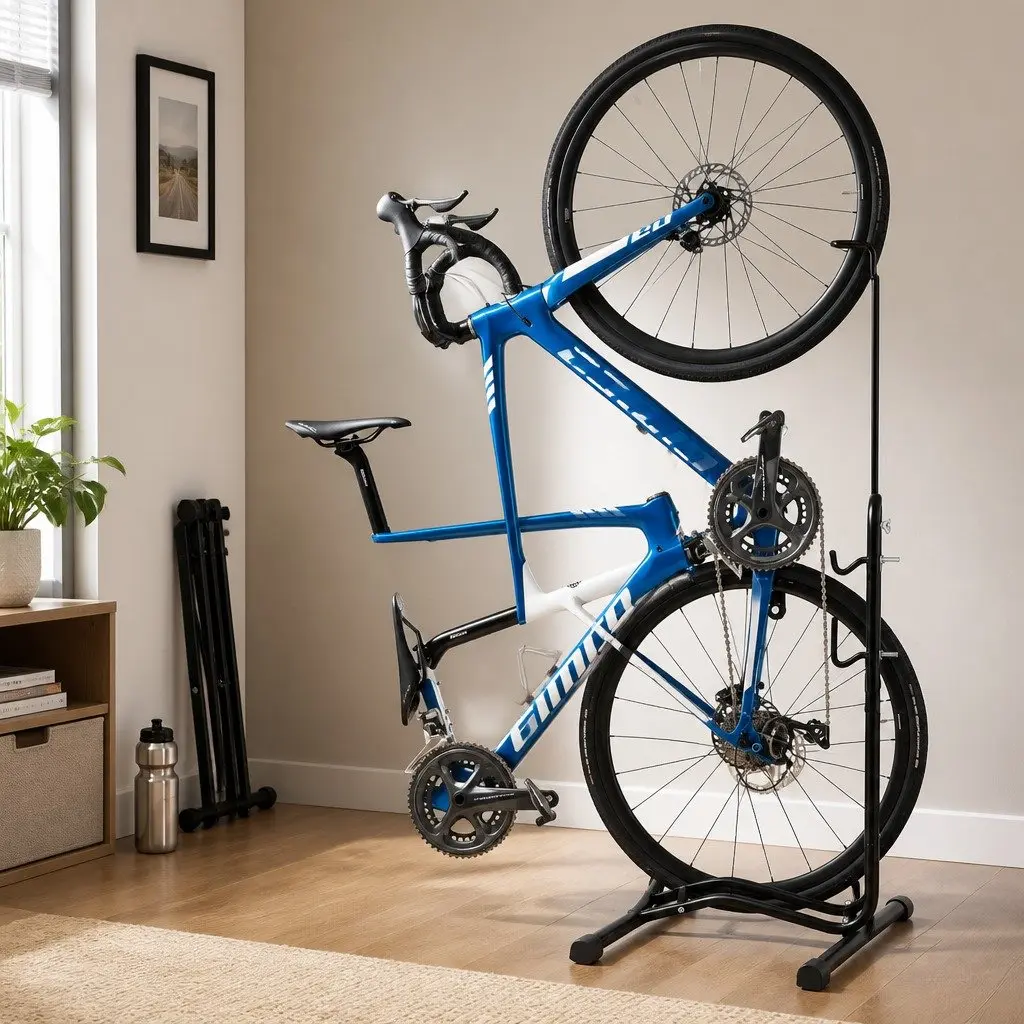 4-in-1 Bike Stand for Easy Storage and Maintenance