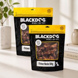 High-Quality Natural Chicken Necks for Dogs - 2 Bags
