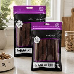 High Protein Kangaroo Dog Treats 6 Pack x 2 - Value Pack