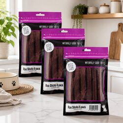 Comforting Roo Sticks Dog Treats 6 Pack x 3 for Your Dog