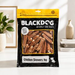 Natural Air Dried Chicken Skewers Dog Treats 1kg