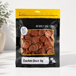 1kg Oven-Baked Chicken Treats for Dogs - Healthy and Practical