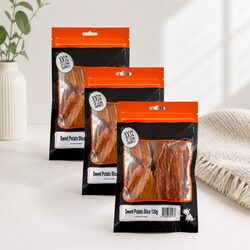 Wholesome Sweet Potato Treats for Your Dog 120g x 3pk