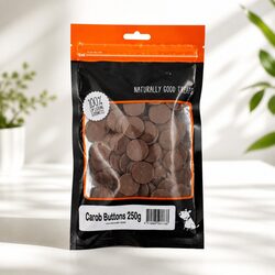 Value-Packed Carob Drops 250g for Your Dog