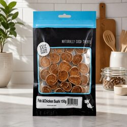 High Protein Fish & Chicken Dog Treats 150g for Well-Being