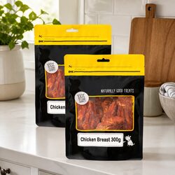 Value-Packed Chicken Breast Fillet Dog Treats 300g x 2