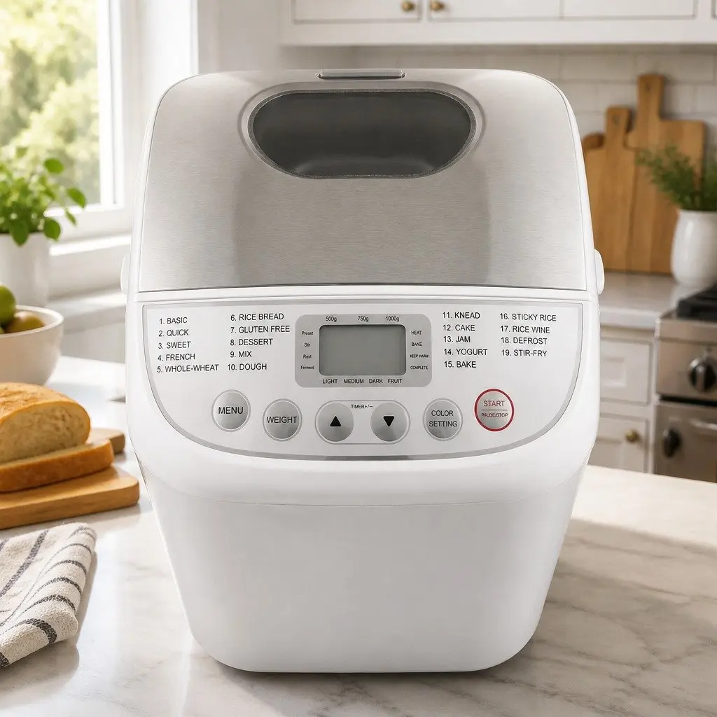 Bread Maker with 19 Automatic Programs
