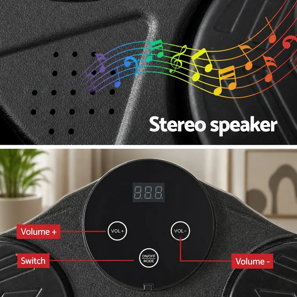 Wall-Mounted Electronic Boxing Machine Training LED Display Black 40cm