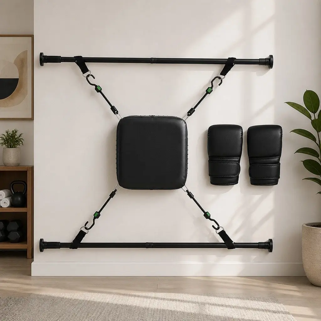 Doorway Punching Bag Kit with Boxing Gloves