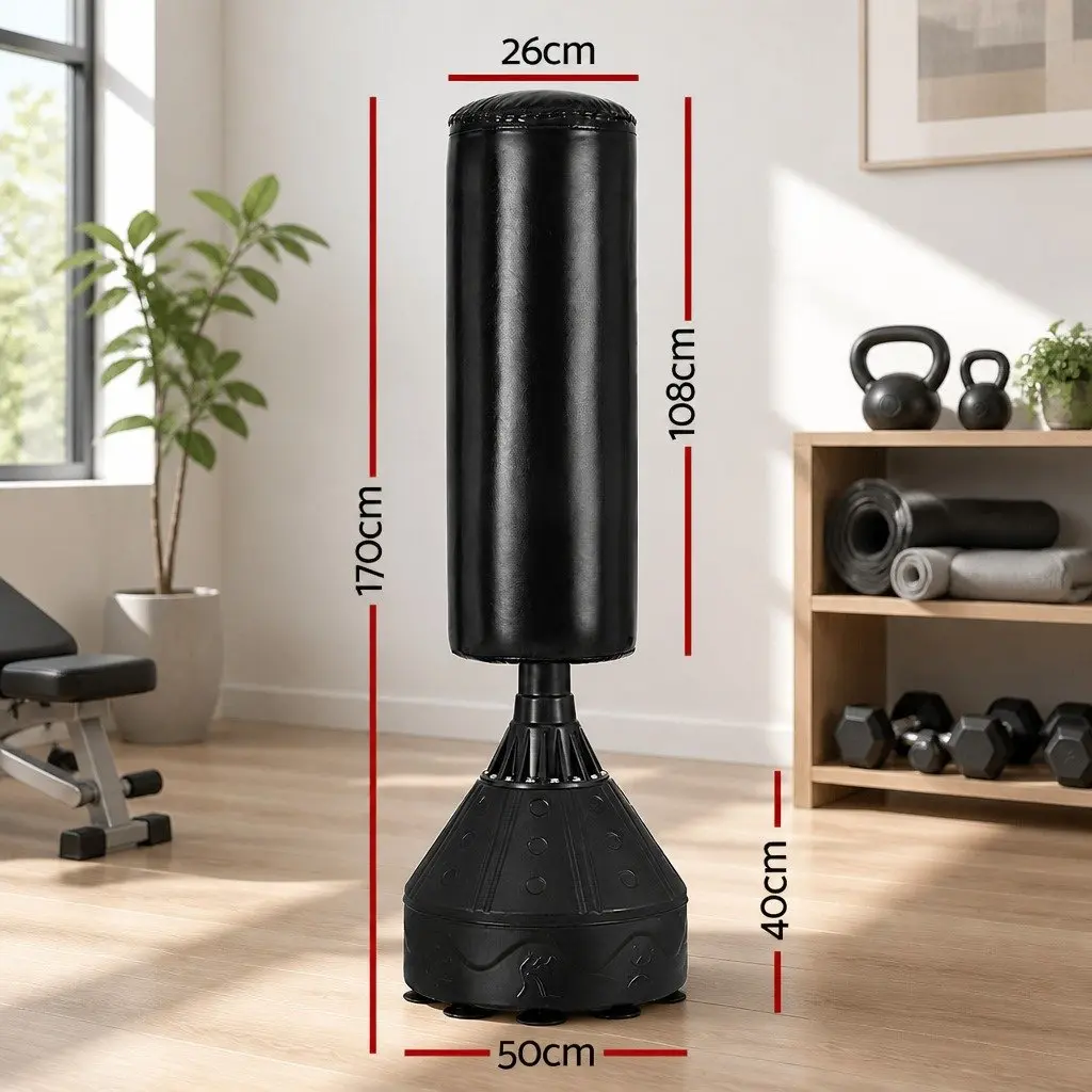 Boxing Punching Bag Stand 170CM Home Gym Training Equipment Freestanding