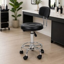 Reliable Salon Stool with Adjustable Features for Comfort