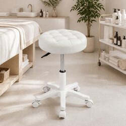 Reliable Rolling Bar Stool with Comfort and Style