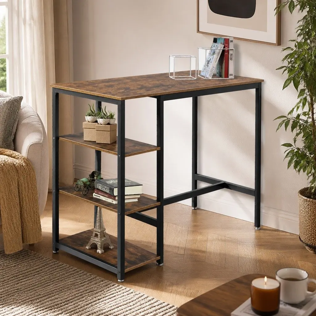 High Bar Table with Rustic Charm