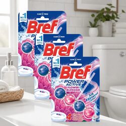 Toilet Rim Block Cleaner 50g x3 - Reliable Freshness for Homes