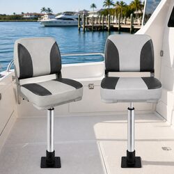 Reliable Folding Boat Seats for Marine Use