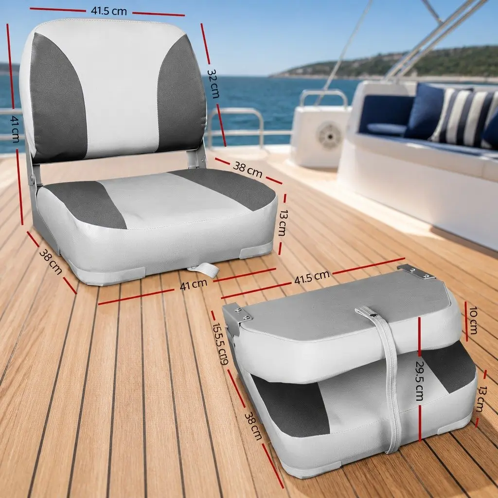 Folding Boat Seats Set