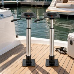 Reliable Boat Seat Pedestal Set with Adjustable Height