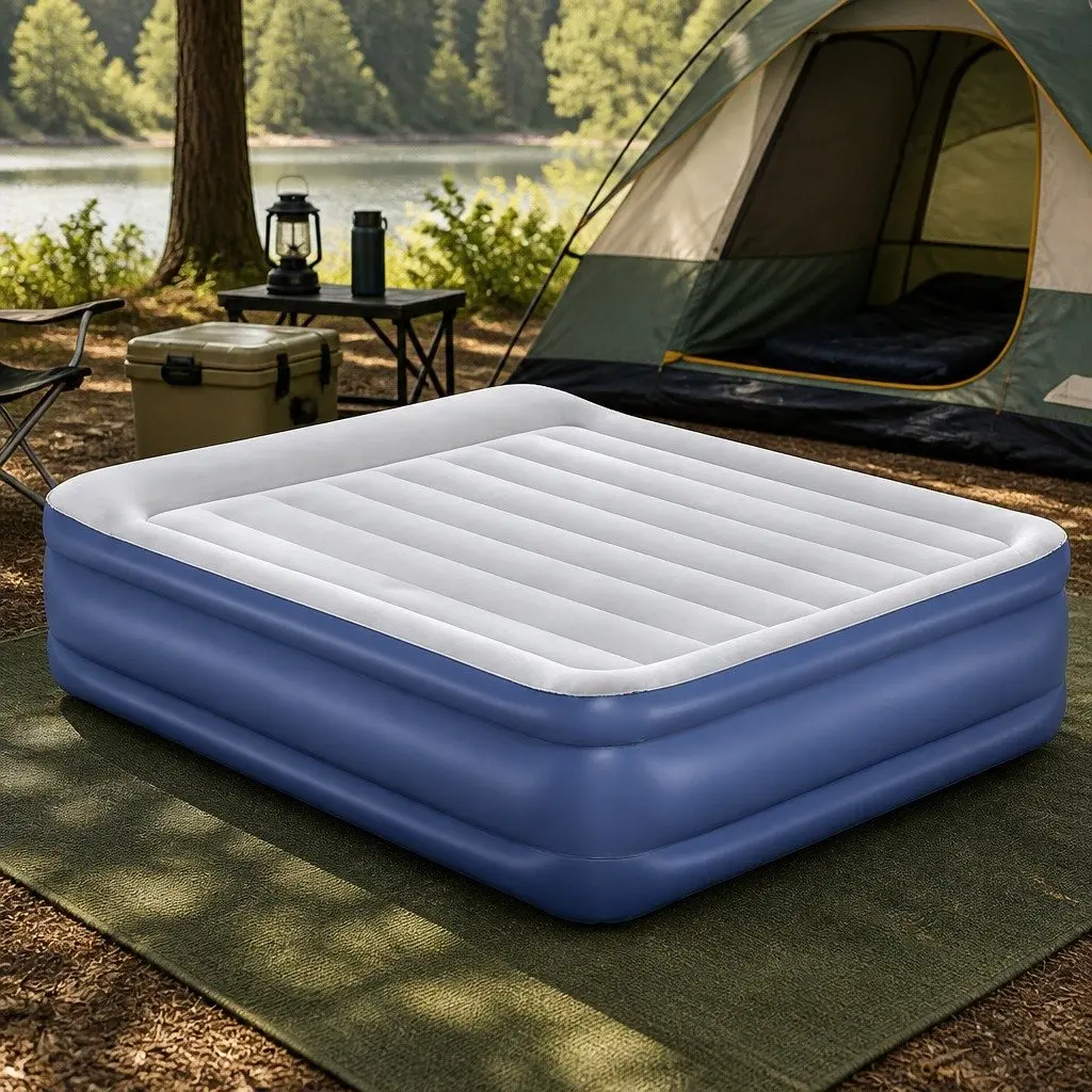 Queen Size Air Bed with Electric Pump