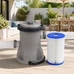 Dependable 330GPH Pool Filter Pump for Clear Water
