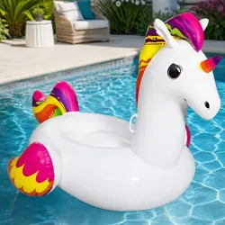 Reliable Unicorn Pool Float with Practical Features