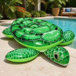 Value and Fun with the Turtle Rider Inflatable Float