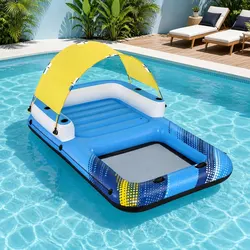 Reliable Inflatable Floating Island for Relaxation and Fun