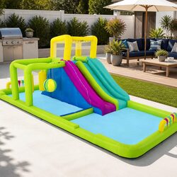 Reliable Inflatable Water Slide Park 710x310x265cm