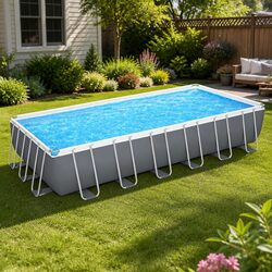 Reliable Above Ground Swimming Pool 732x366x132cm