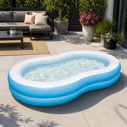 Reassuringly Durable Kids Swimming Pool 262x157x46cm
