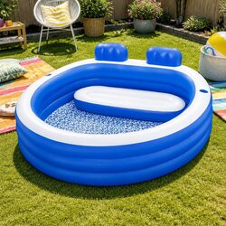 Reliable Inflatable Pool with Comfort and Practical Features