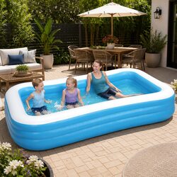 Reliable Inflatable Pool for Kids 305x183x56cm